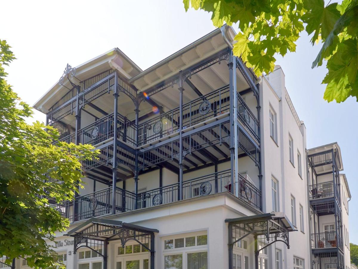 Villa Strandblick - Wohnung Miramare Binz Bagian luar foto