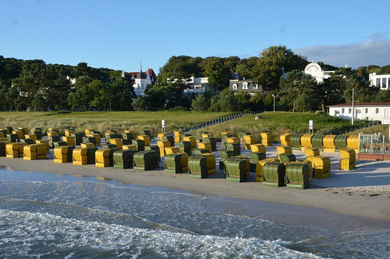 Villa Strandblick - Wohnung Miramare Binz Bagian luar foto